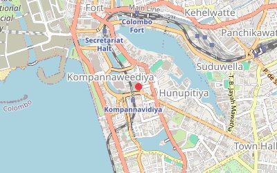 Slave Island map