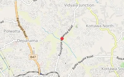 Malambe map