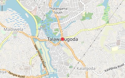 Talawatugoda map