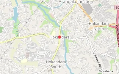 Hokandara map