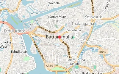 Battaramulla map