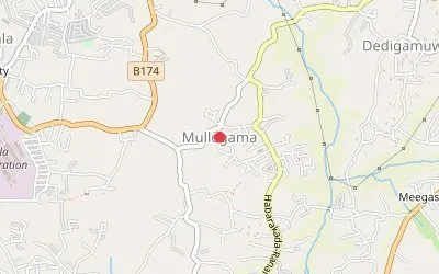 Mullegama map