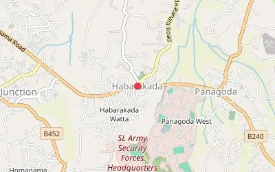 Habarakada map