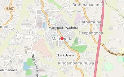 Mattegoda map