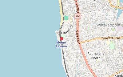 Mount .Lavinia map