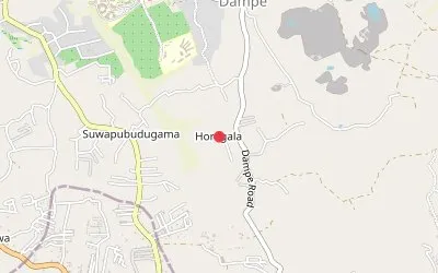 Horagala map
