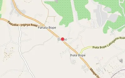 Bope map