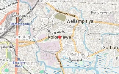 Kolonnawa map
