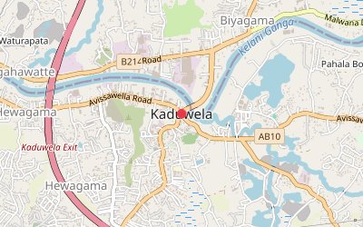Kaduwela map