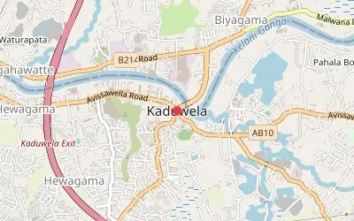 Kaduwela map