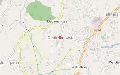 Dedigamuwa map