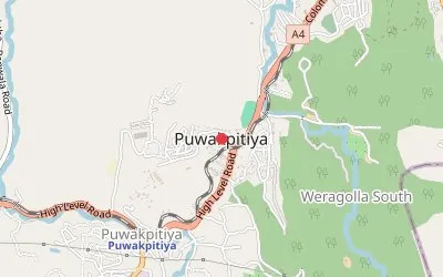 Puwakpitiya map