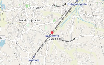 Batuwatta map