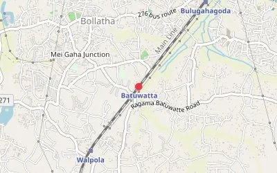 Batuwatta map
