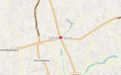 Udugampola map