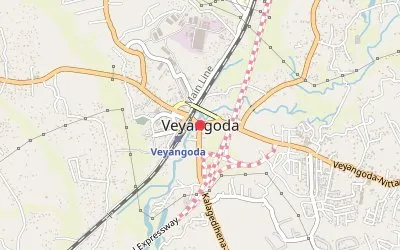 Veyangoda map