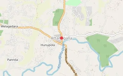 Attanagalla map