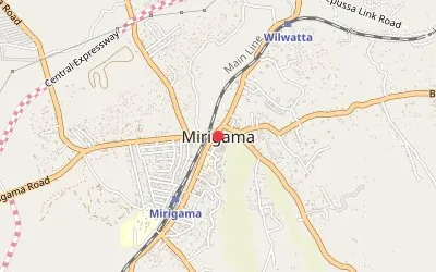 Mirigama map