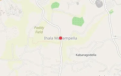 Ihala Madampella map