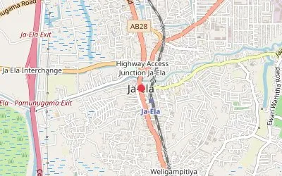 Ja-Ela map