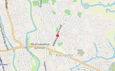 Raddolugama map