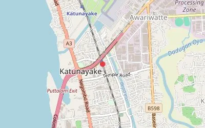 Katunayake IPZ map