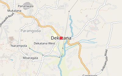 Dekatana map