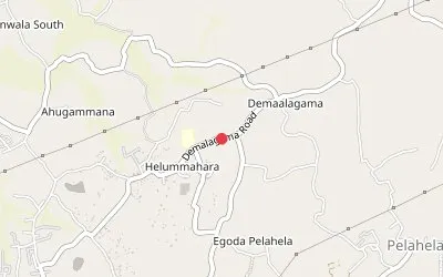 Demalagama map