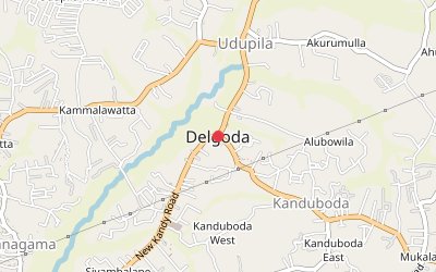 Delgoda map