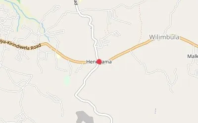 Henegama map