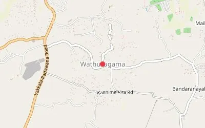 Wathurugama map