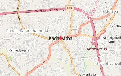 Kadawatha map