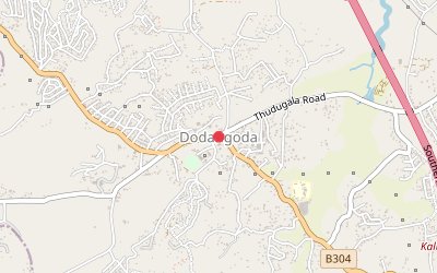 Dodangoda map