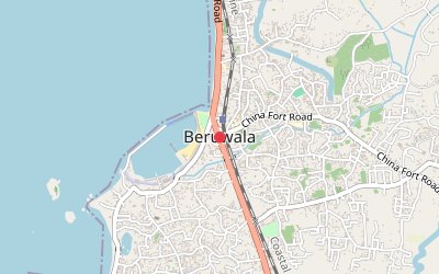 Beruwala map