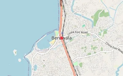 Beruwala map