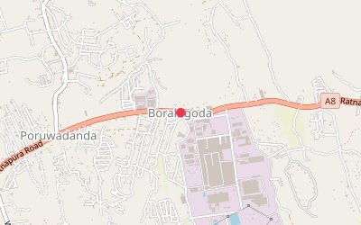 Boralugoda map