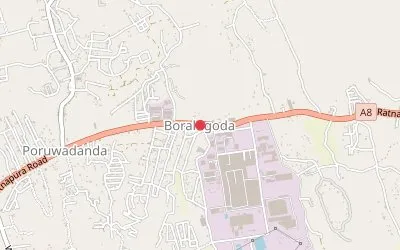 Boralugoda map