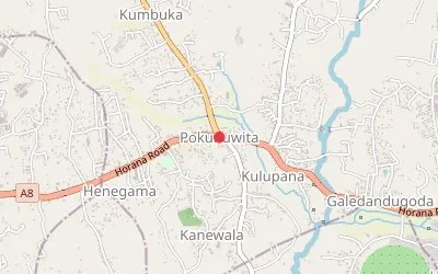 Pokunuwita map