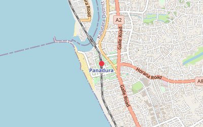 Panadura map