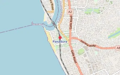 Panadura map