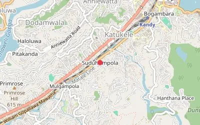 Suduhumpola map