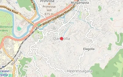Dangolla map