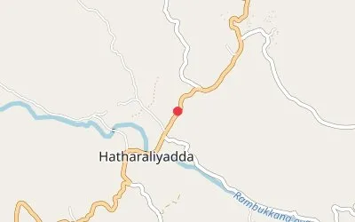 Hataraliyadda map