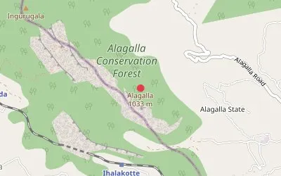 Alagalla map