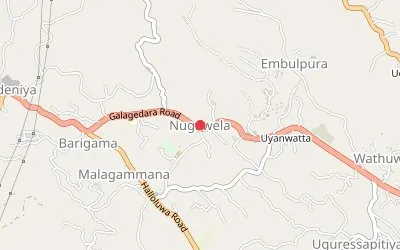 Nugawela map