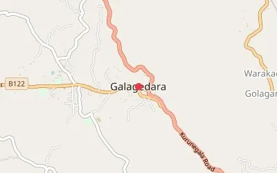 Galagedara map