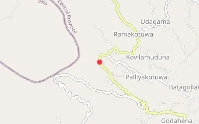 Pujapitiya map