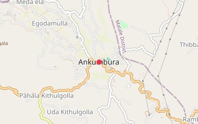 Ankumbura map