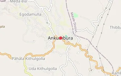 Ankumbura map