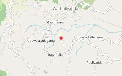 Uduwela map